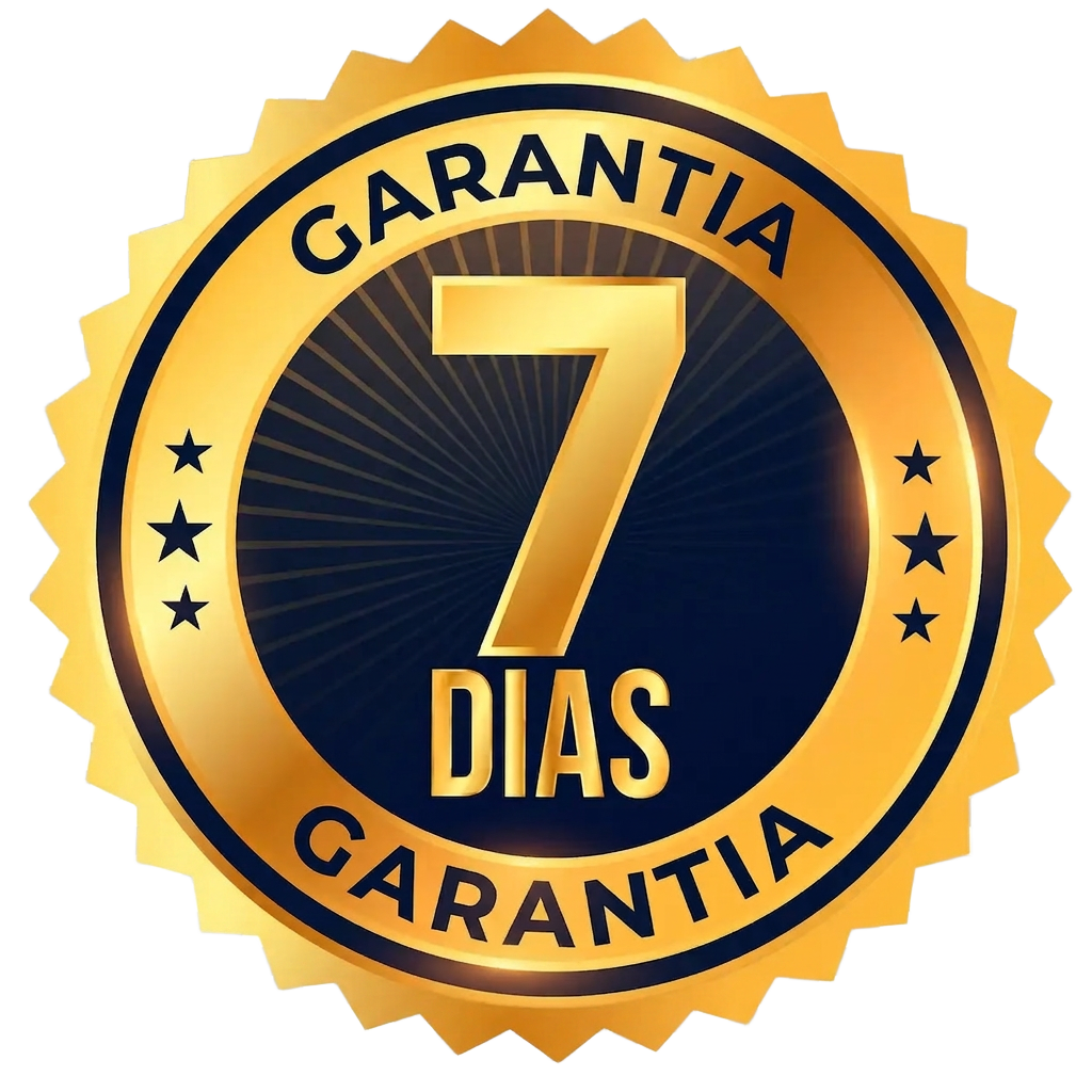 Selo de garantia incondicional de 7 dias